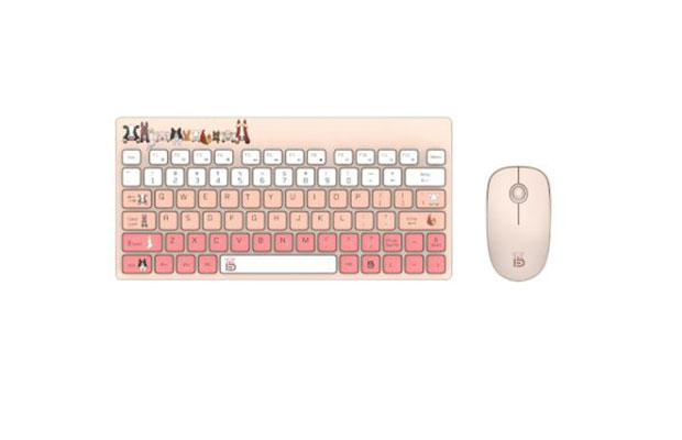 FD 1501 Stylish Wireless Keyboard &amp; Mouse Combo - 1
