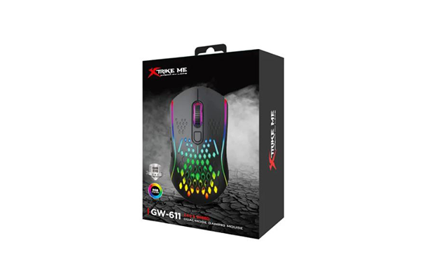 Xtrike Me GW-611 RGB Dual-Mode Wireless Gaming Mouse