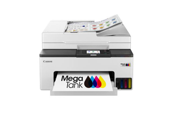 Canon MAXIFY GX2070 4-in-1 Wireless Printer (Print, Scan, Copy, Fax) A4, Wireless, up to 15 / 10ipm Ink-GI-75 -(1yr) - 1