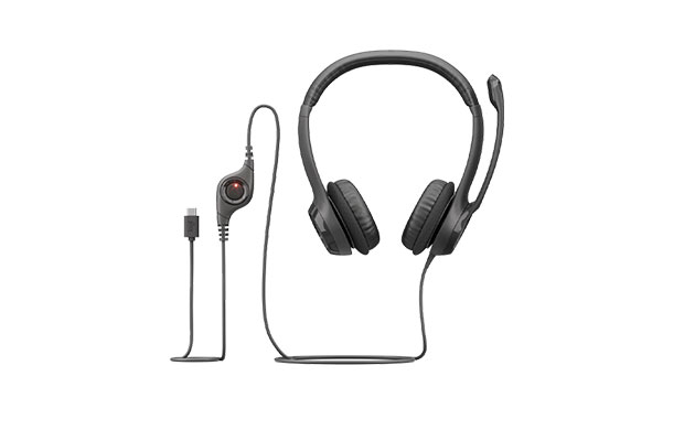 Logitech H390 (Type-C) Computer Headset - MIDNIGHT BLACK - APANZ-122 (981-001577) 2Y - 1