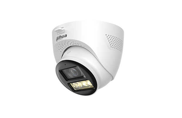 Dahua HAC-HDW1200TQ-IL-T 2MP Smart Dual Light HDCVI Two-way Talk Fixed-focal Eyeball Camera - 1