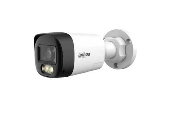 Dahua HAC-HFW1200RLP-IL-T 2MP Smart Dual Light HDCVI Two-way Talk Fixed-focal Bullet Camera - 1