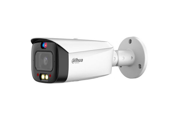 Dahua IPC-HFW3449T1-AS-PV 4MP Smart Dual Light Active Deterrence Fixed-focal Bullet WizSense Network Camera - 1