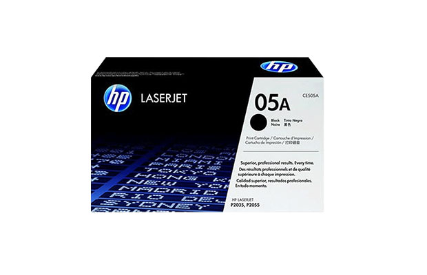 Toner HP 05A Black Original LaserJet Toner Cartridge (CE505A) - 1