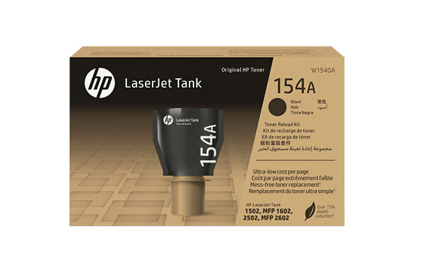 HP 154A Black Original LaserJet Tank Toner Reload Kit (W1540A) - 1
