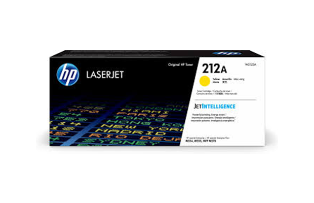 HP 212A Yellow Original LaserJet Toner Cartridge (W2122A)