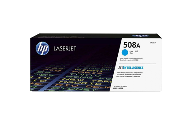 HP 508A Cyan Original LaserJet Toner Cartridge (CF361A)