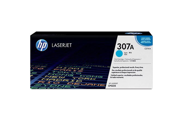 HP 307A Cyan Original LaserJet Toner Cartridge (CE741A)