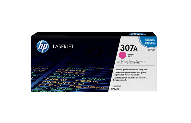 HP 307A Magenta Original LaserJet Toner Cartridge (CE743A)