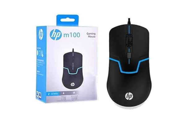 HP M100 USB Wired Gaming Optical Mouse
