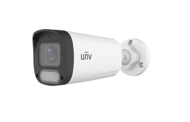 UNV IPC2314LE-ADF40K-WP-L 4MP Owlview Wise-ISP Fixed Warm Light Bullet Network Camera - 1