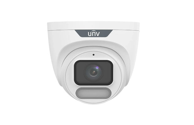 UNV IPC3628LE-ADF28K-WP 8MP ColorHunter Wise-ISP Warm Light Turret Network Camera - 1