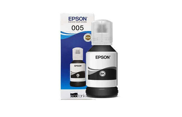 Ink Original Epson 005 (C13T03Q100) Bottle Black,120ml for Printer M1140/M2140/M3170 - 1