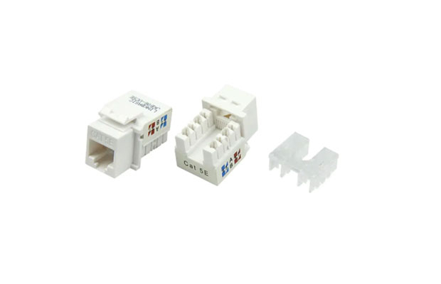 Linkbasic Cat5E UTP Key Jack 180 Degree (JKA09-UC5E) - 2