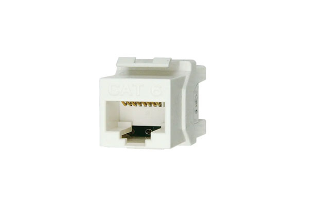 Linkbasic Cat6 UTP Key Jack 180 Degree (JKA09-UC6) - 1