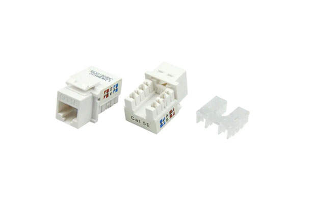 Linkbasic Cat5E UTP Key Jack 90 Degree (JKB06-UC5E) - 2