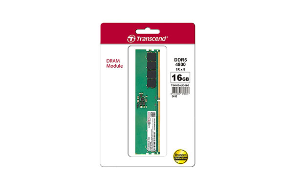 Ram 16GB JM DDR5 4800 U-DIMM Transcend for desktop (JM4800ALE-16G) - 1