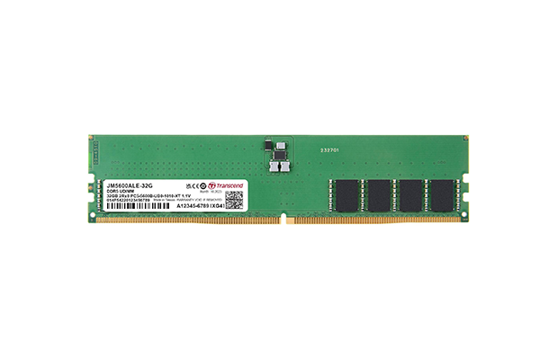 RAM 32GB JM DDR5 5600 U-DIMM Transcend 2Rx8 2Gx8 CL46 (JM5600ALE-32G)