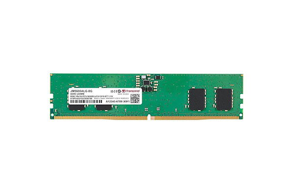 RAM 8GB JM DDR5 5600 U-DIMM Transcend (JM5600ALG-8G)​ 1Rx16 1Gx16 CL46 1.1V (desktop) - 1
