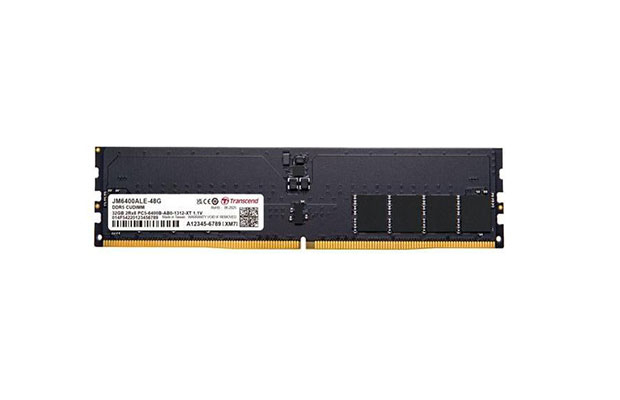 RAM 48GB JM DDR5 6400Mhz U-DIMM Transcend (JM6400ALE-48G) 2Rx8 3Gx8 CL52 1.1V (desktop) - 1