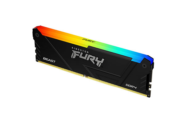 Kingston 8GB DDR4 3200MT/s CL16 DIMM Memory (KF432C16BB2A/8) - 2