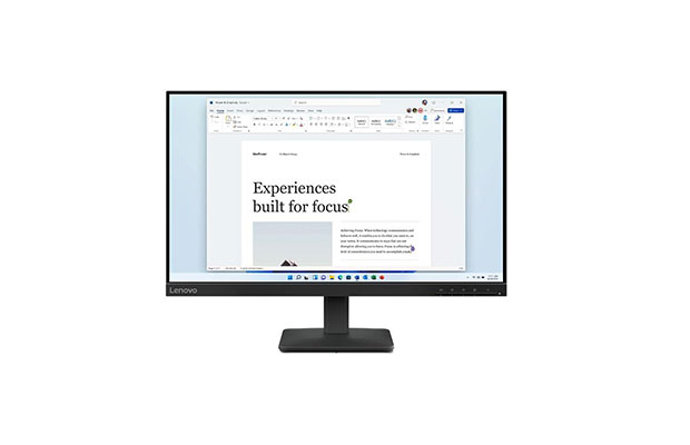 Monitor Lenovo L24-4e-23.8 inch-IPS FHD (1920x1080)- (HDMI-VGA Port)(HDMI CB) 68C2KAC1VN (3yr) - 1