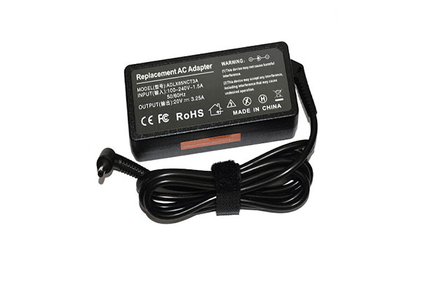 Lenovo 20V 3.25A (DC Size: 5.5*2.5, Have Box) Replacement AC Adapter - 1