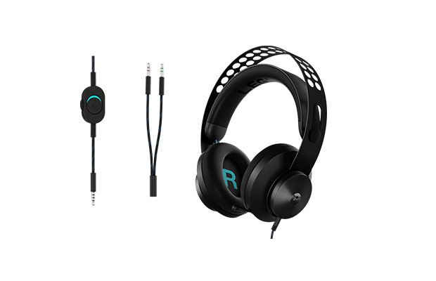Lenovo Legion H300 Stereo Gaming Wire Headset Dual Jack (GXD0T69863) - 4