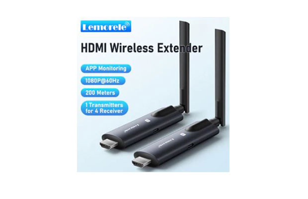 LEMORELE™ R100 Wireless HDMI 1080P Extender