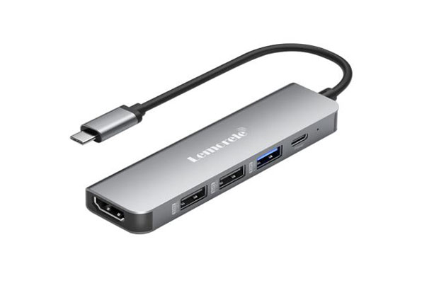 Lemorele TC101 USB C 5-in-1 Multiport Adapter - 1