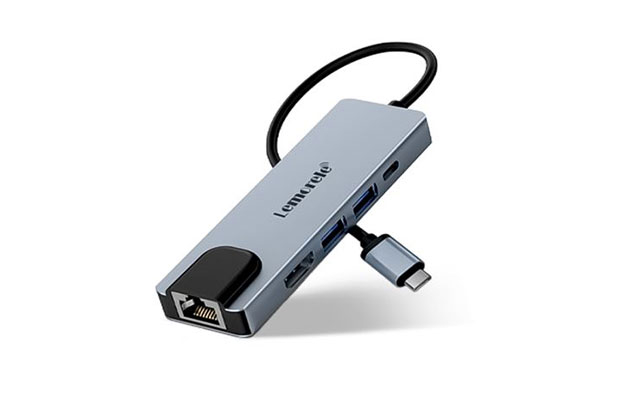 Lemorele TC15L USB-C Hub 5-in-1 Multiport Adapter - 1
