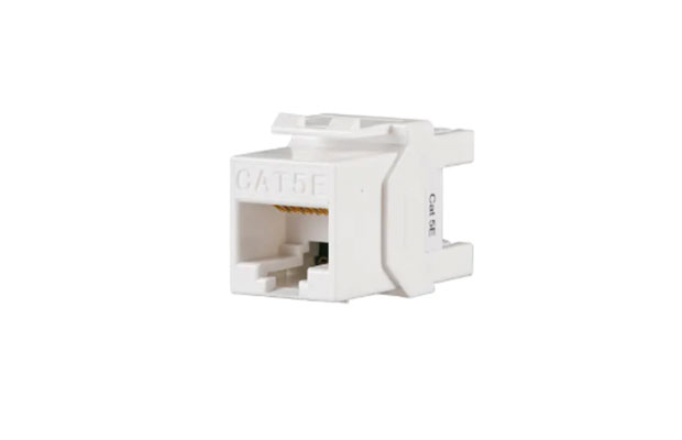 Linkbasic Cat5E UTP Key Jack 180 Degree (JKA09-UC5E) - 1