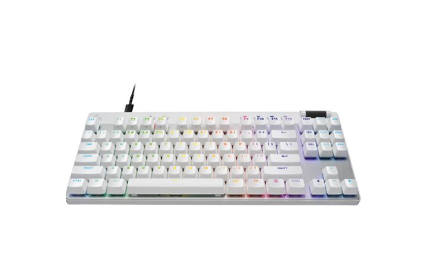 Logitech G PRO X TKL RAPID White Gaming Keyboard (920-013243)