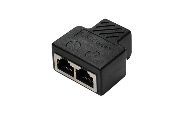 M-PARD MD046 RJ45 Coupler 100/1000Mbps ( 1 to 2 port) - 1