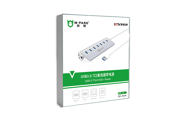 M-PARD MD101 USB3.0 7 HUB + POWER 5V2A
