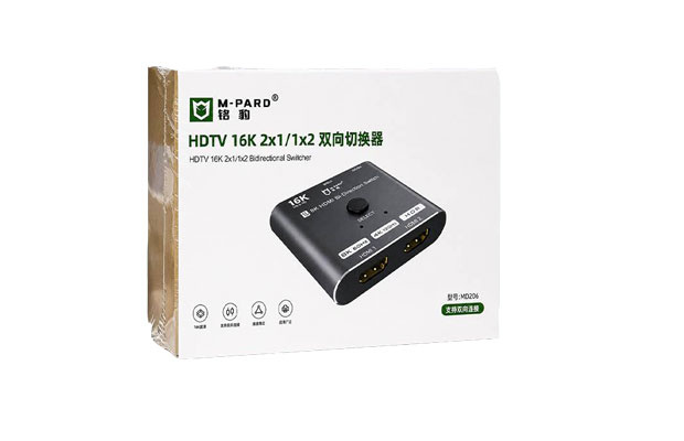 M-PARD MD206 HDMI (16K) Switcher 2-in-1/1-in-2 - 2