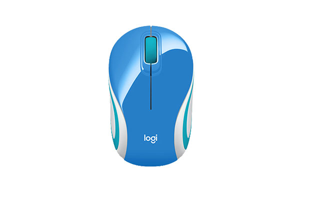 Logitech M187 Wireless Mini Mouse - Blue (910-005372) - 1