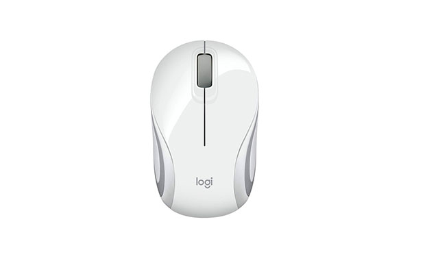 Logitech M187 Wireless Mini Mouse - White (910-005380) - 1