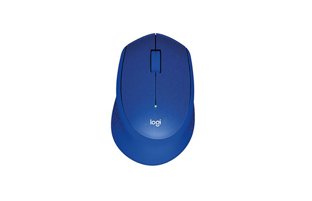 Logitech​ M331 Silent Plus Wireless Mouse​ Blue (910-004915) - 1