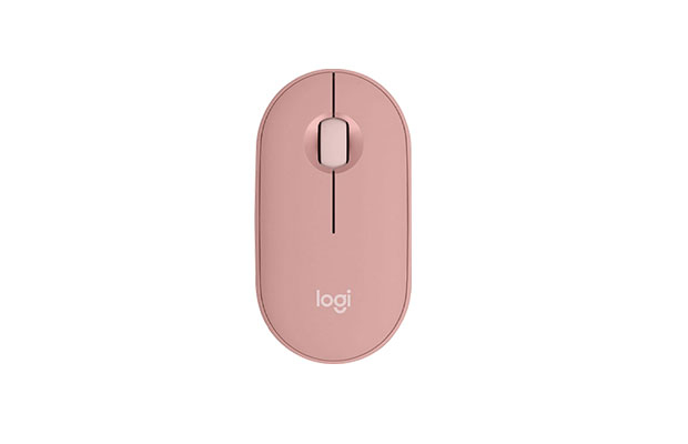 Logitech Pebble Mouse 2 M350s Modern Slim, Silent Bluetooth Mouse -Tonal Rose (910-006987) - 1