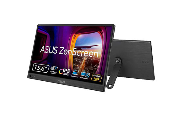 Asus ZenScreen MB169CK 16" Portable USB Type-C Monitor FHD (1920x1080 at 60Hz) USB-C x2 Port (3years) - 4