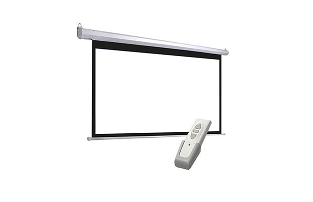 TruVision motorized screen 4 x 4M (157"x 157") matte white (MC-V157MC) - 2