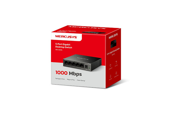 Mercusys MS105GS​ 5-Port Gigabit Desktop Switch - 2