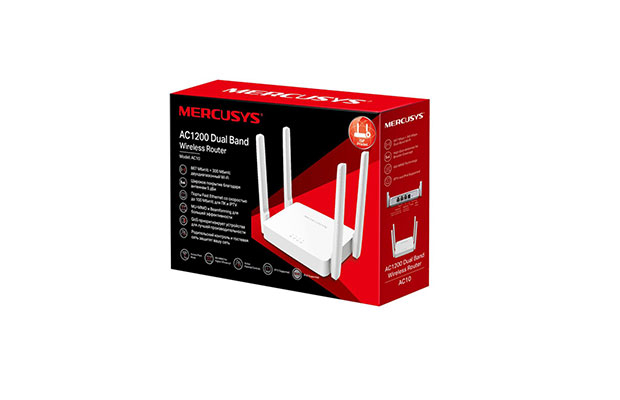 Mercusys AC10 AC1200 Wireless Dual Band Router - 3