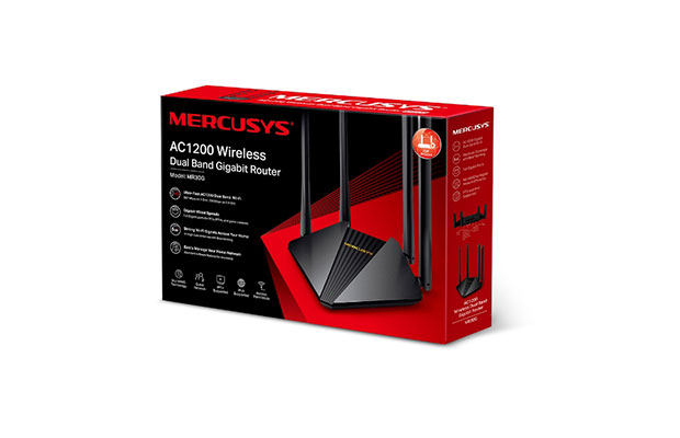 Mercusys MR30G AC1200 Wireless Dual Band Gigabit Router - 4