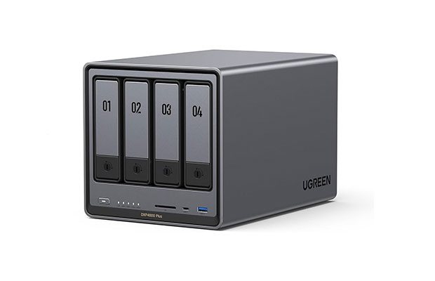 UGREEN NASync DXP4800 Plus 4-Bay Desktop NAS (Diskless) US-PSU - 1