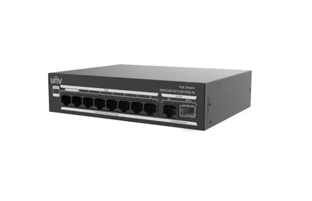 Uniview NSW2100-9GT1GP-POE-IN 8Port Gigabit PoE Switch - 2