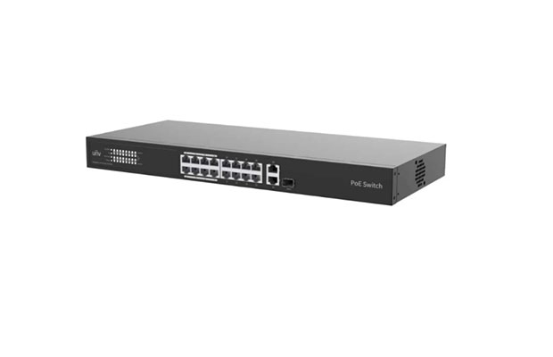 Uniview NSW3000-16T1GT1GC-POE-IN 16port POE Cloud Management Switch - 2