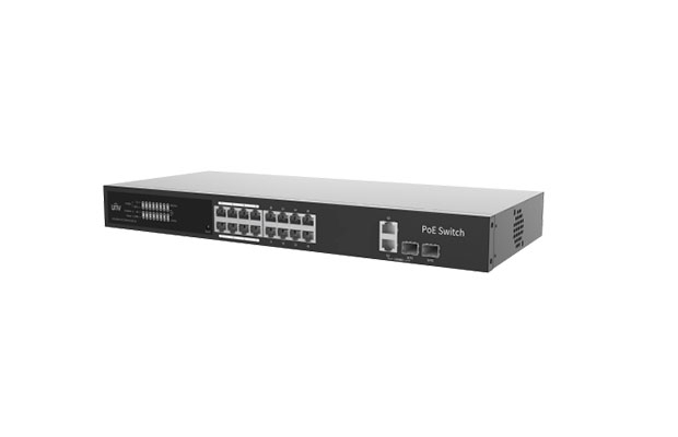 UNV NSW3000-17GT1GP1GC-POE-IN 16Port Gigabit Cloud Management PoE Switch - 2