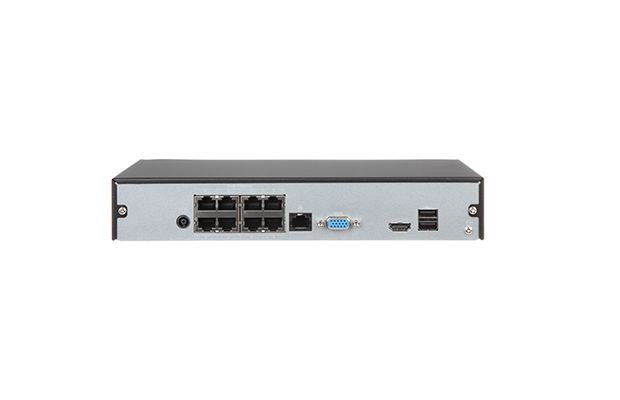 Dahua NVR1108HS-8P-S3/H 8-Ch Compact 1U 1HDD 8PoE Lite H.265 NVR